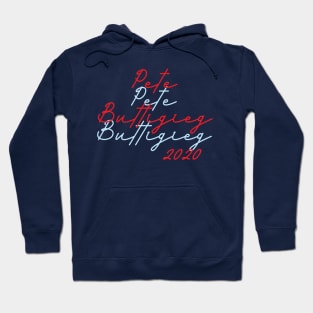 Mayor Pete Buttigieg for President 2020 Vintage Script Hoodie